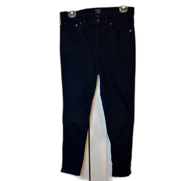 J Crew Factory black High Rise Skinny Jeans womens' size 30 - Picture 1 of 11